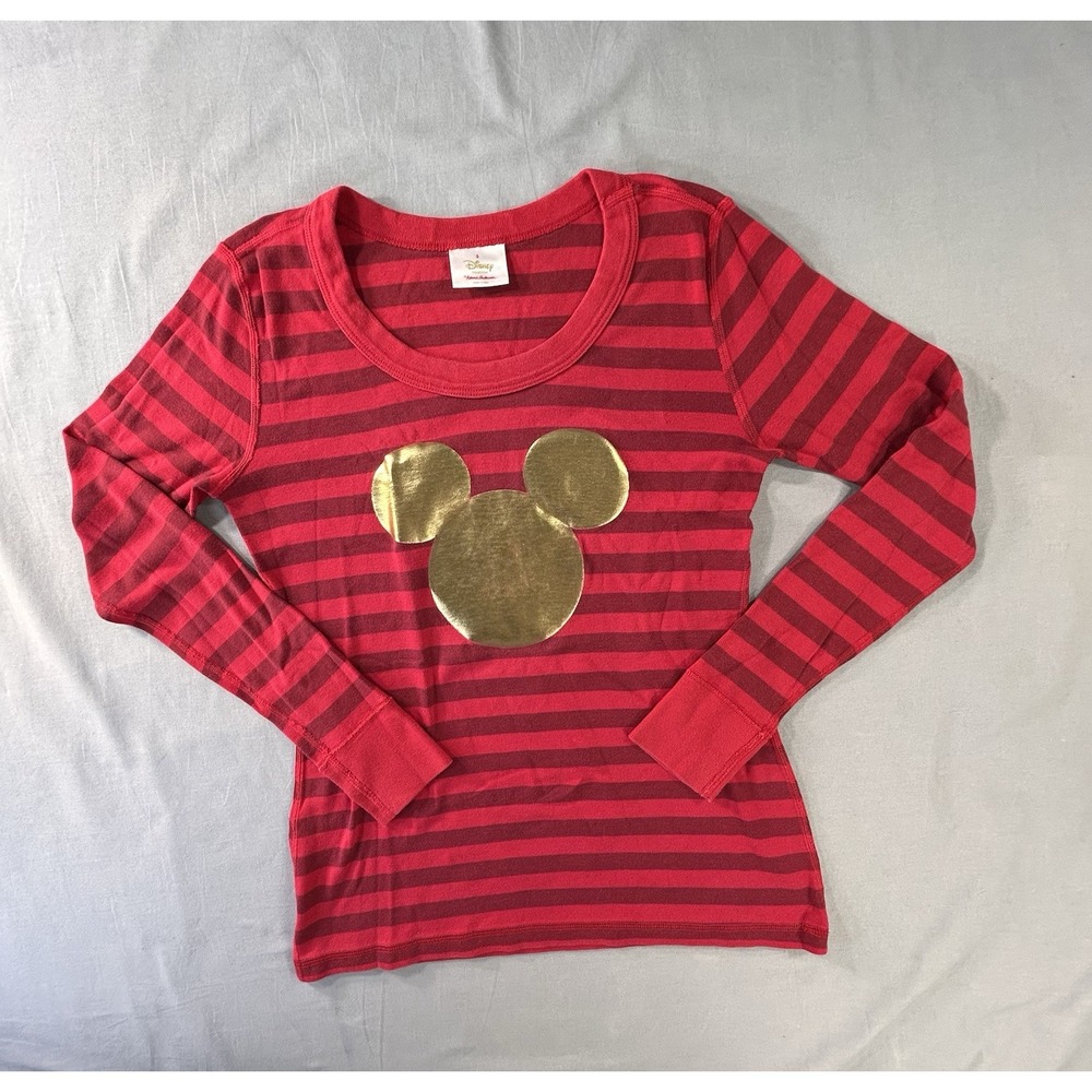 Disney Hanna Anderson Mickey Mouse Long Sleeve Shirt Women's Small